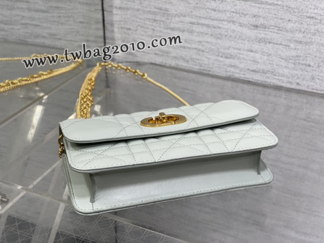 Dior专柜新款迪奥顶级原单Caro Miss蒙田拼皮花色链条WOC djfk1128